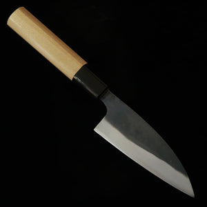 Miura MIURA Faca pequena, aço azul #1, acabamento kuro-uchi, san-mai inox, cabo octogonal em magnólia (105 mm)
