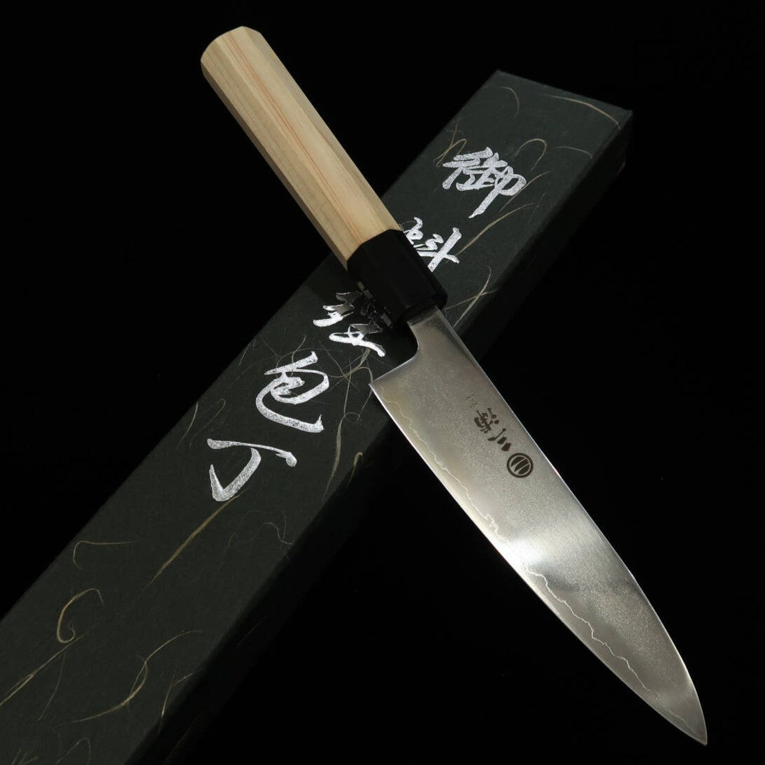 MIURA Miura Hikari Petty SLD pulido mango de resina e hinoki (130 mm)