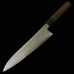 MIURA Gyuto, VG10, Hammered Damascus with Laminated Plywood Handle (210mm)