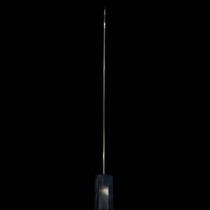 三浦MIURA 光 牛刀 SLD 磨き 両輪メープル柄 -青- （195mm）