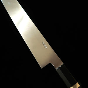 MIURA佩 MIURA Obidama sakimaru yanagiba VG10 acabado espejo, mango personalizado púrpura (300 mm)