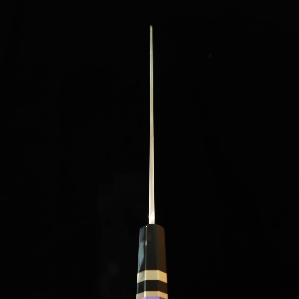 MIURA佩 MIURA Obidama sakimaru yanagiba VG10 acabado espejo, mango personalizado púrpura (300 mm)