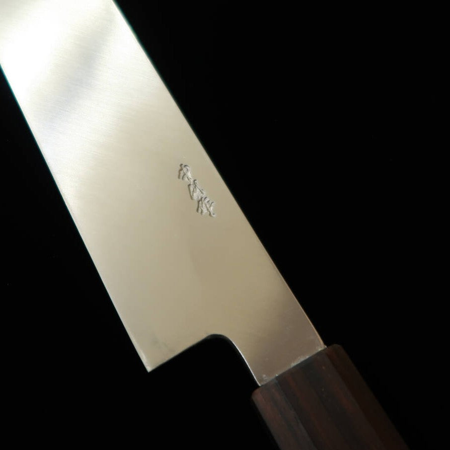 MIURA Obidama – yanagiba bout rond, VG10, finition miroir, manche en bubinga (300 mm)