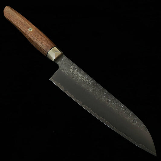 【Nouvelle référence】ZANMAI Révolution Édition limitée 2025 Santoku manche en bois de fer (180 mm)