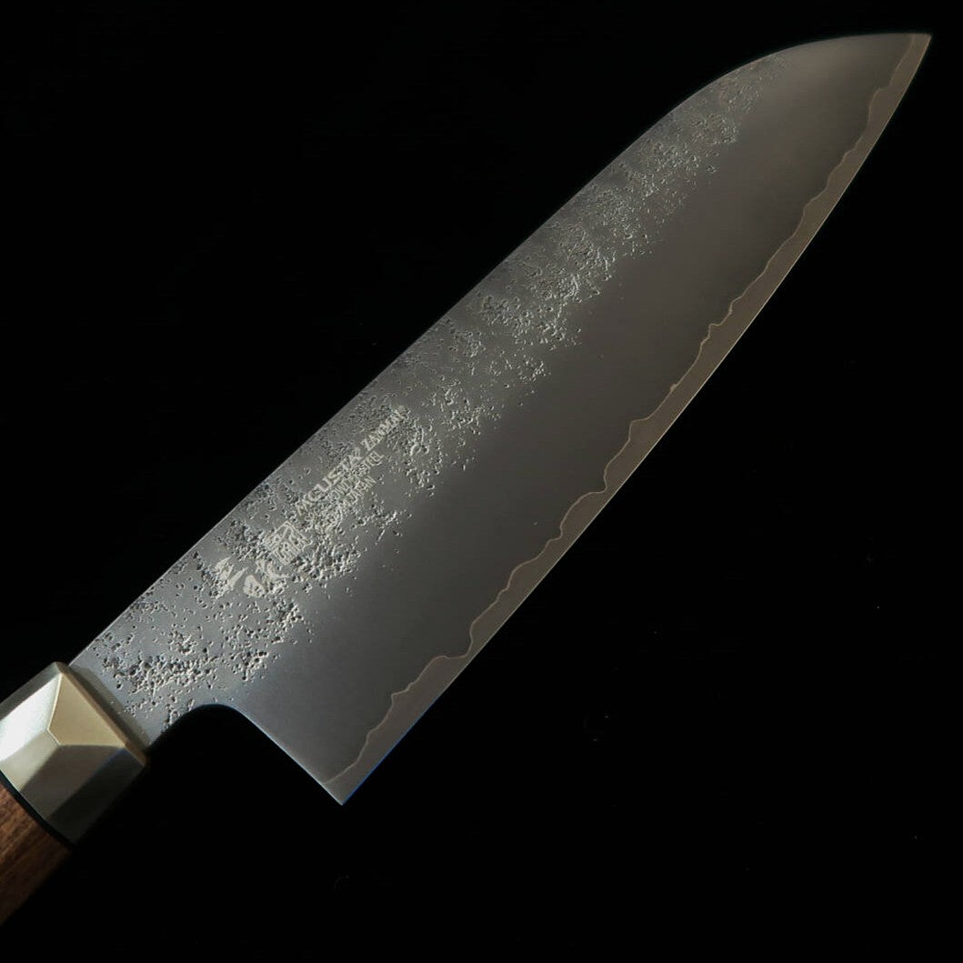 【Nouveauté】ZANMAI Révolution, Édition limitée 2025, Santoku, manche en bois de fer (180 mm)