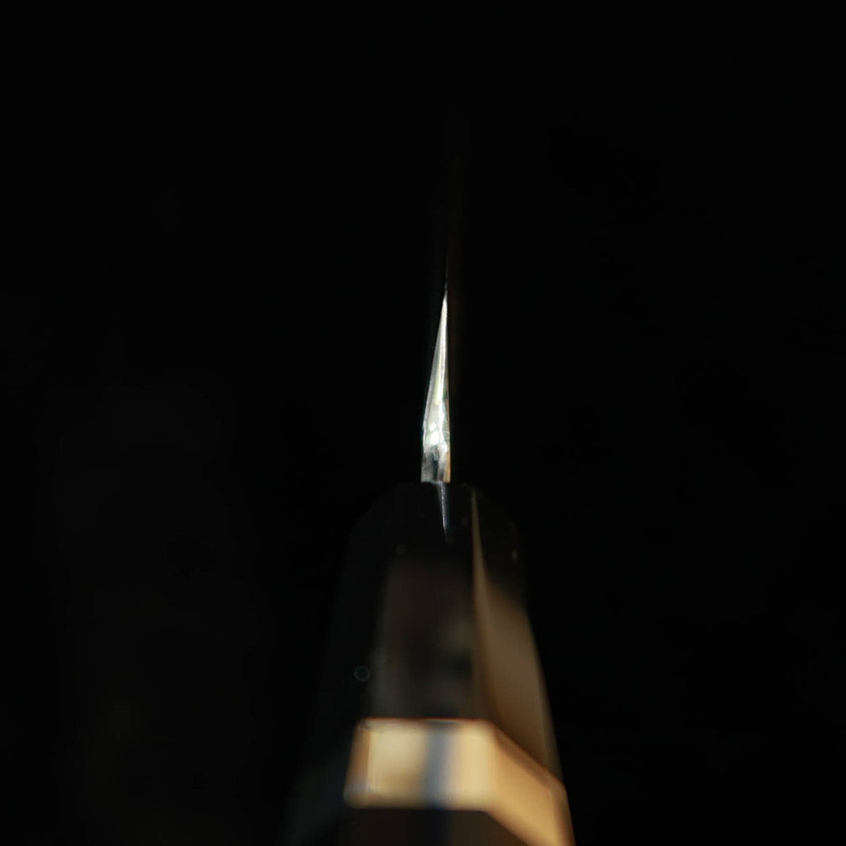 MIURA Itadaki, Yoshikazu Tanaka, Yanagiba, Shirogami No. 2 Kurouchi Finish with Custom Purple Handle (270mm)