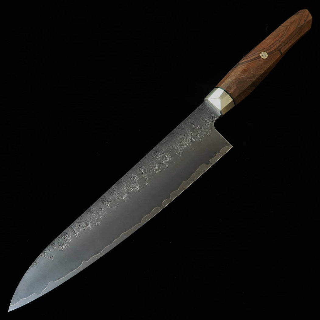 [Nuevo estándar] ZANMAI Revolution Edición limitada 2025 Gyuto mango de ironwood (210 mm)