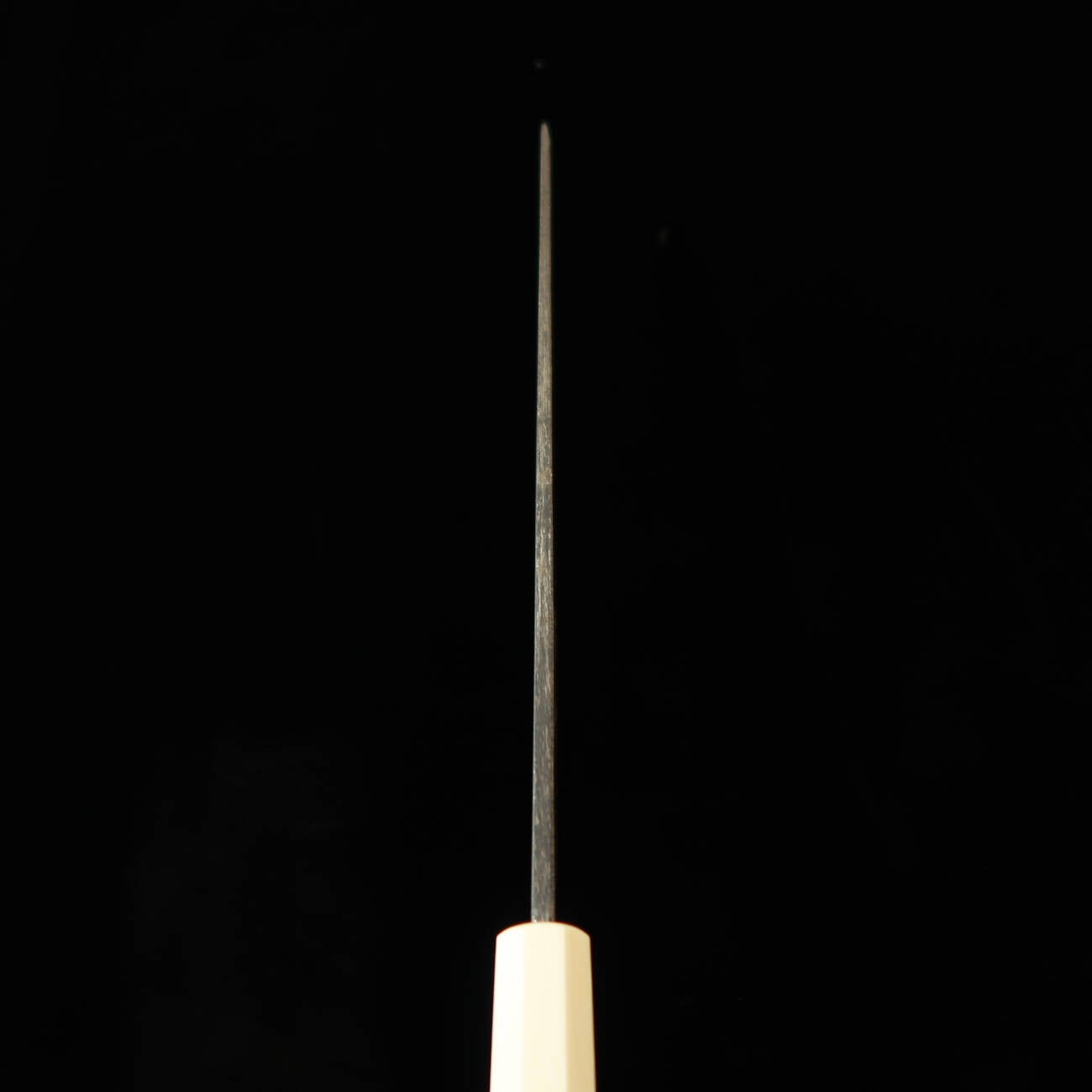 三浦頂MIURA Itadaki 田中義一 切付柳刃 白紙二号 黒打ち ホワイトターコイズハンドル（270mm）