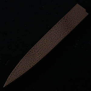 Knife Saya for Yanagiba Lacquered (Pine Bark) No Pin Hole (240mm)