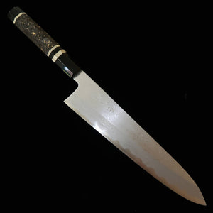 三浦佩MIURAObidama 牛刀 青紙一号 ダマスカス カーボンファイバーハンドル（210/240mm）