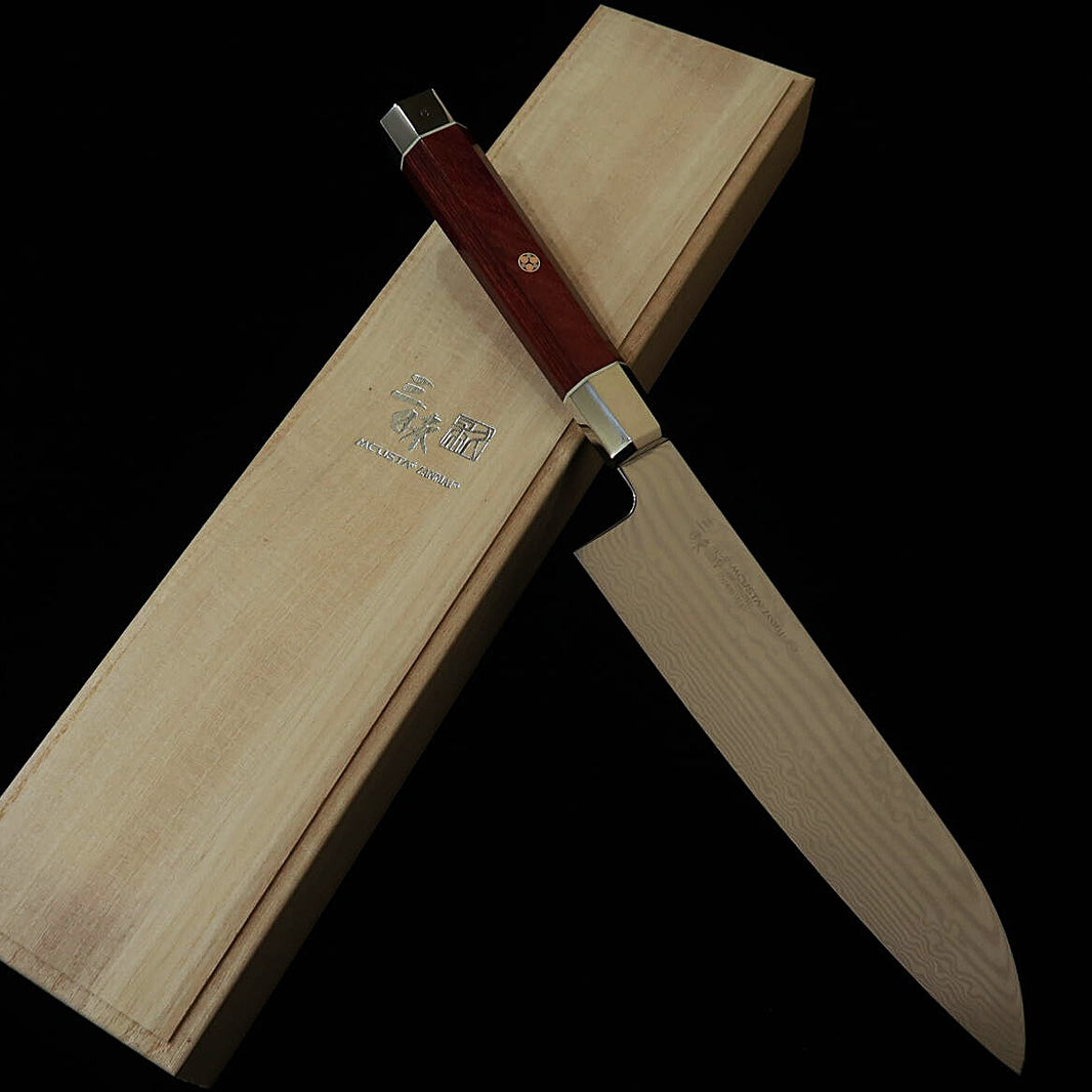 【New Standard】ZANMAI MCUSTA Ultimate Stormy Sea Santoku (180mm)