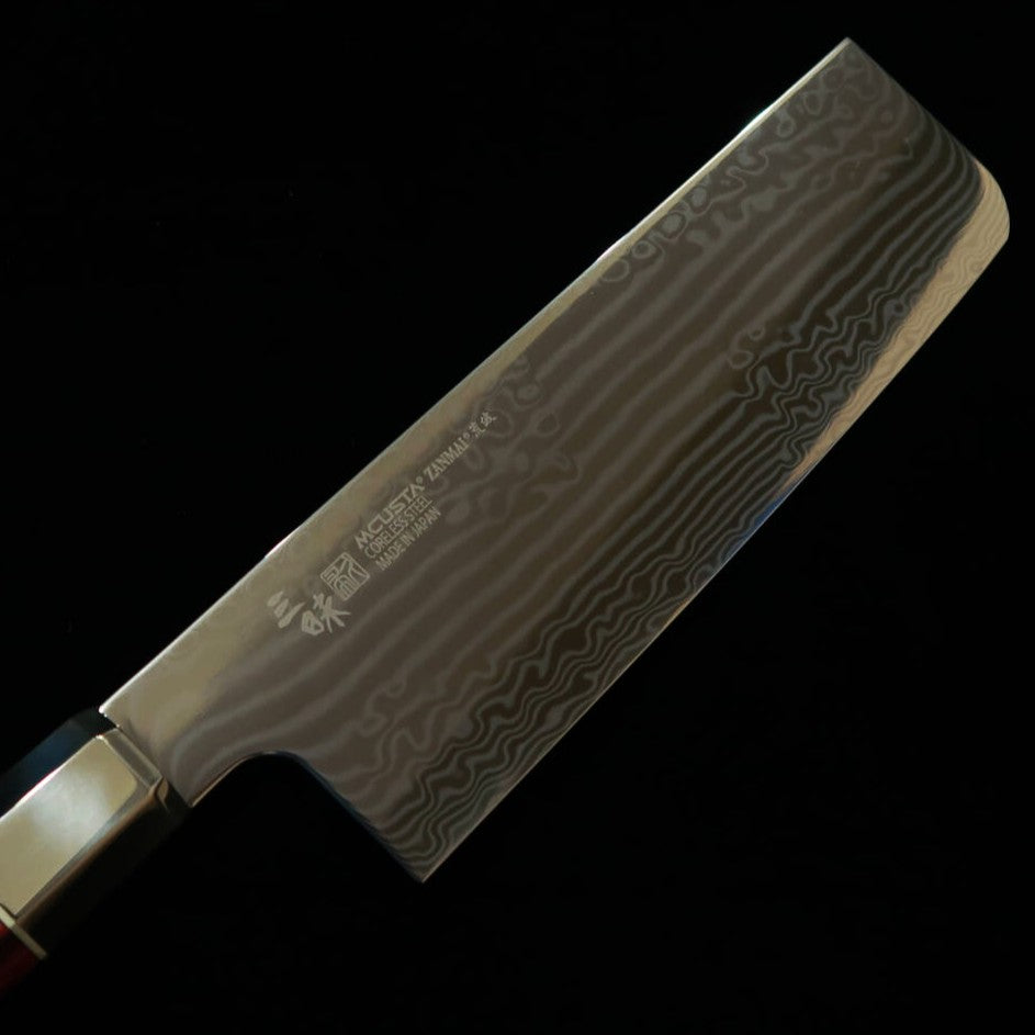 [New Standard] ZANMAI Ultimate Rough Wave Vegetable Knife (165mm)