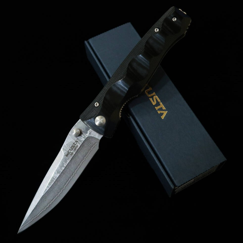 MCUSTA ELITE Elite Micarta noire MC-0121D (94 mm)