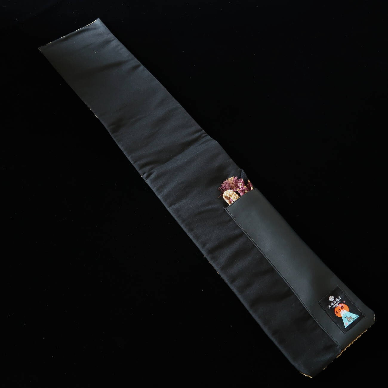 Knife roll, kimono pattern (79×14cm)