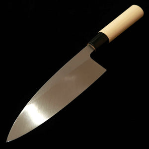 MIURA Miura deba, acier SK, finition kasumi, manche en magnolia/plastique (165 mm)