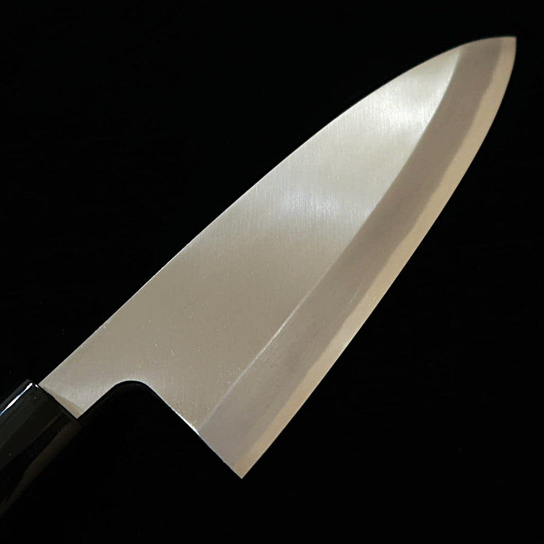 三浦 MIURA 出刃 SK材 霞 朴プラ柄（165mm）