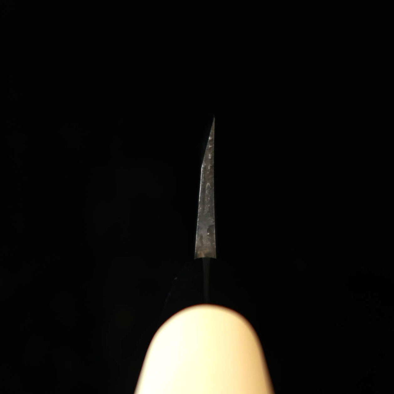 三浦 MIURA 出刃 SK材 霞 朴プラ柄（165mm）