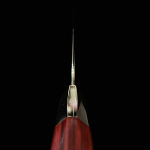 【新定番】三昧MCUSTA ZANMAI シュプリーム3 鎚目 三徳 赤（180mm）