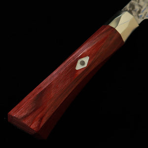 [Nouvelle référence] MCUSTA ZANMAI Suprême 3, motif martelé, Gyuto rouge (180-240 mm)