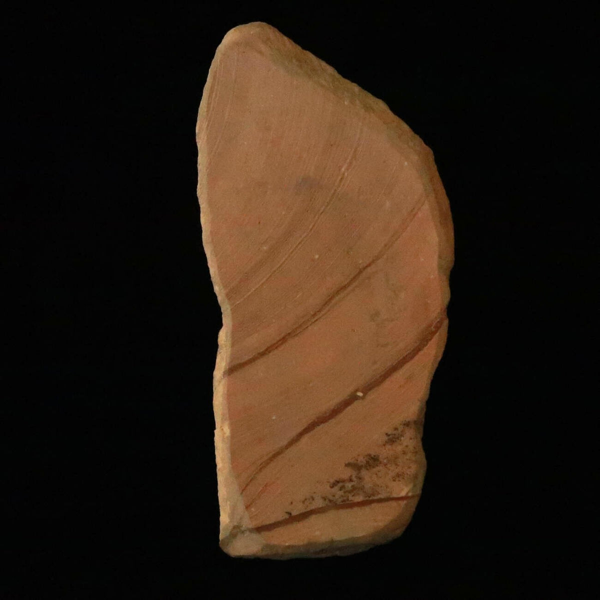 Mio Tsukushihime piedra de afilar natural Iyo Meito M29, veta roja, 92×197×30 mm