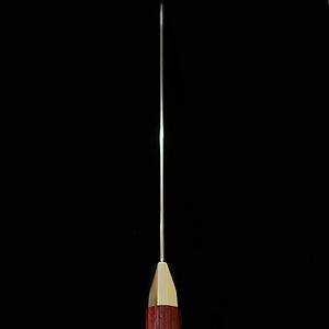 【nouvelle référence】 MCUSTA ZANMAI ZANMAI Suprême 3 motif martelé Sujihiki rouge (240/270 mm)