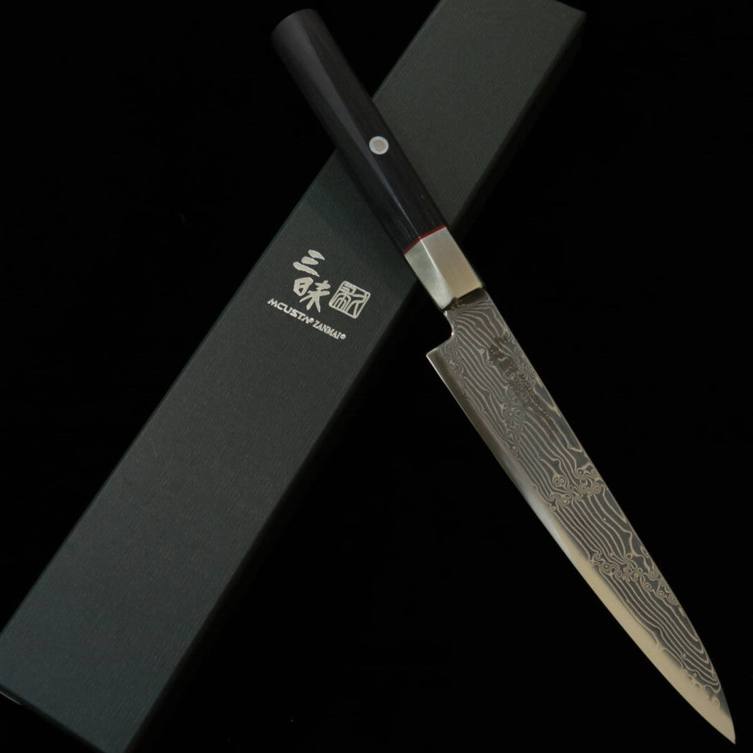 【Novo Clássico】MCUSTA ZANMAI Hybrid 3 Splash Faca Petty (90-150mm)