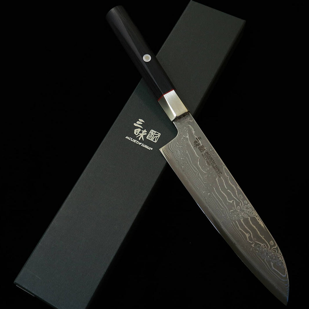 [Nova linha] Mcusta Zanmai Hybrid 3 Splash Santoku (180mm)