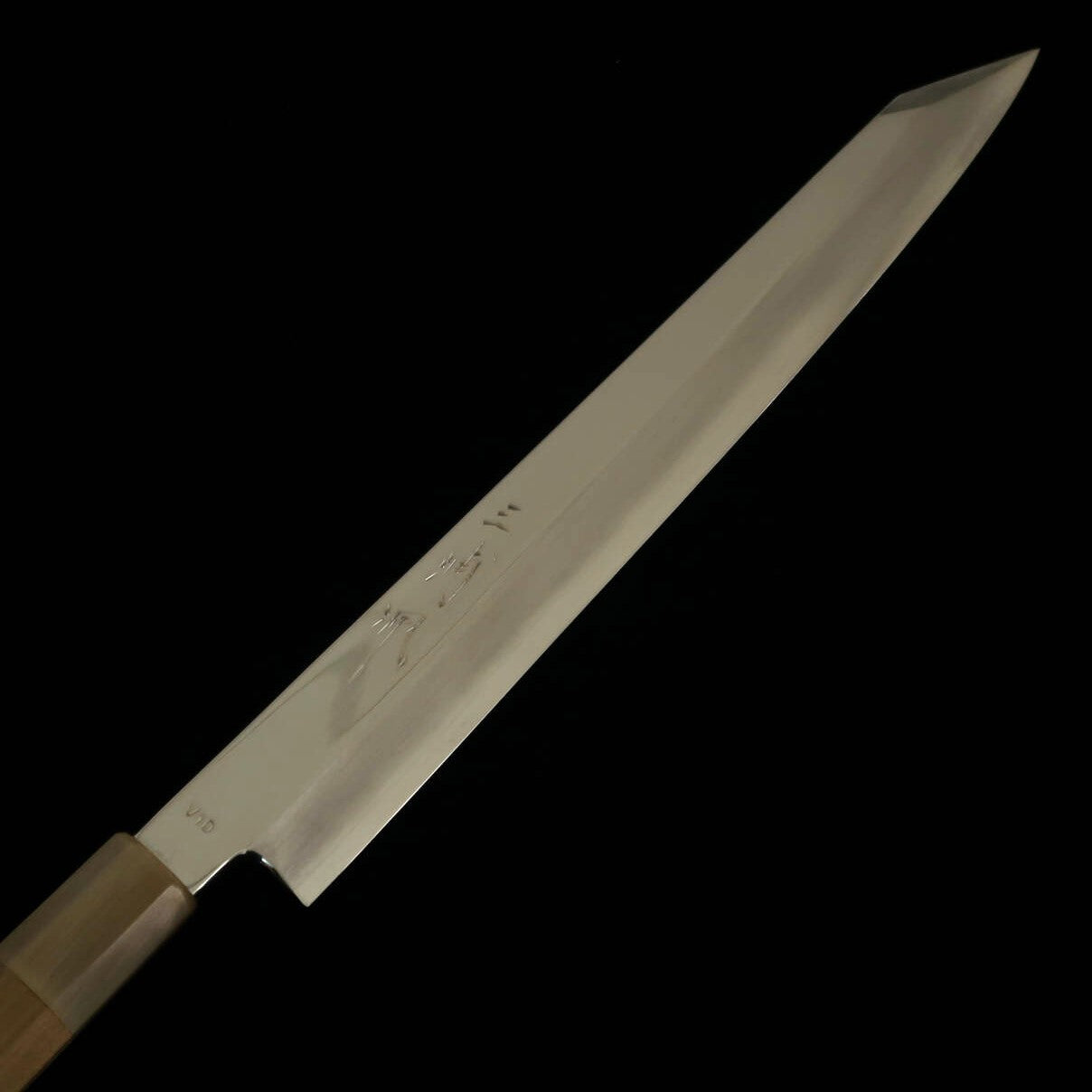 MIURA Obidama Faca Yanagiba Kantsukiri VG-10 Acabamento Espelhado Cabo Octogonal de Pau (270mm)