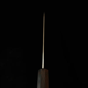MIURA petty VG10, Damasco integral, cabo integrado em ébano (150 mm)