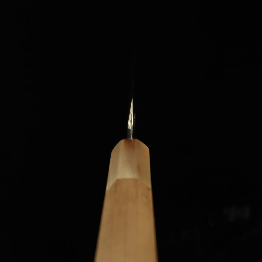 MIURA Obidama Faca Yanagiba Kantsukiri VG-10 Acabamento Espelhado Cabo Octogonal de Pau (270mm)