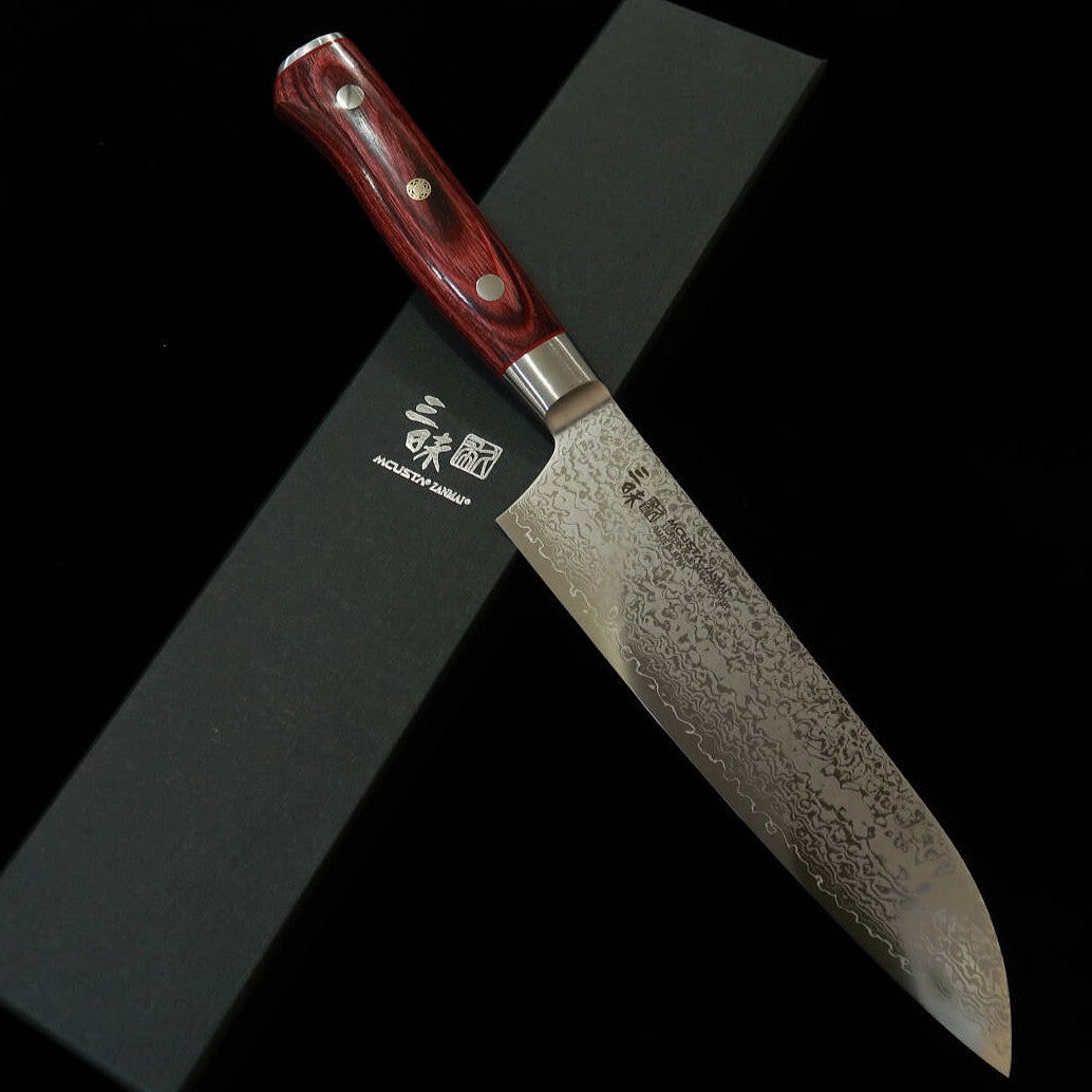 【新定番】三昧MCUSTA ZANMAI クラシックプロ3 紅蓮 三徳 （180mm）