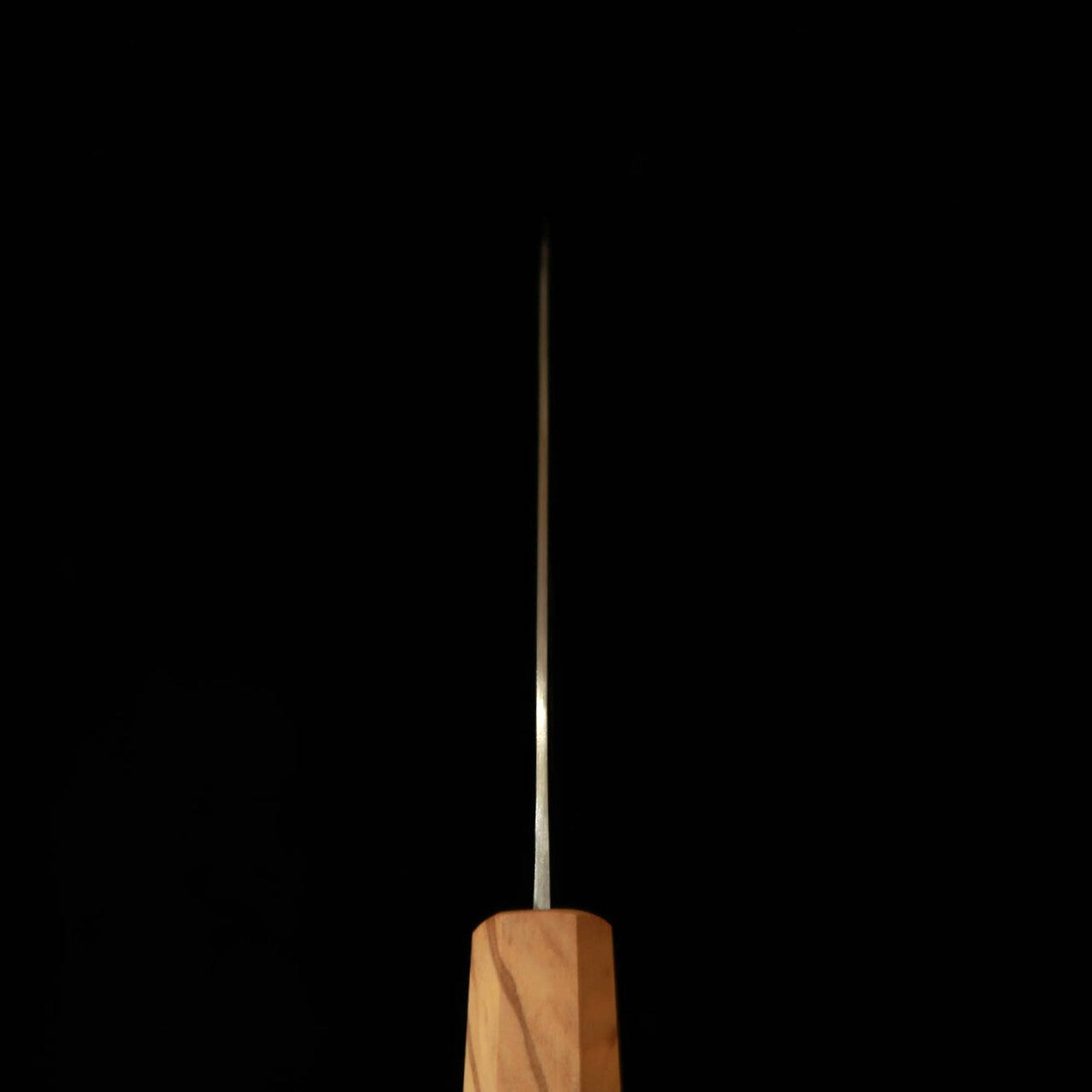 三浦 MIURA 三徳 VG10  全面ダマスカス オリーブ一体型柄（180mm）