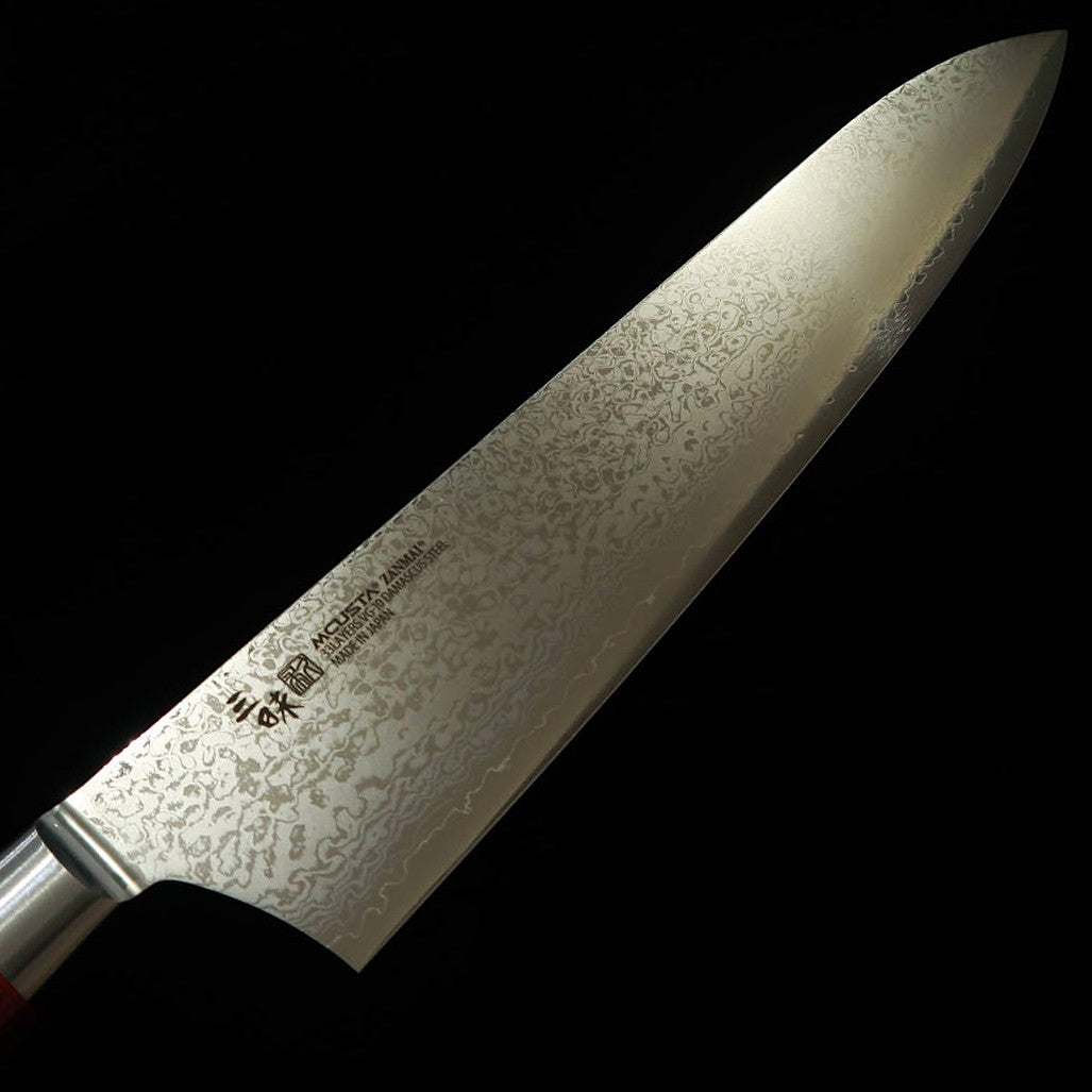 【Nouveauté】MCUSTA ZANMAI, Classic Pro 3 Lotus Rouge, Gyuto (180-240 mm)