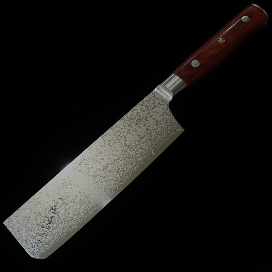 [New Standard] ZANMAI MCUSTA Classic Pro 3 Red Lotus Nakiri (165mm)