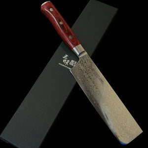 [New Standard] ZANMAI MCUSTA Classic Pro 3 Red Lotus Nakiri (165mm)
