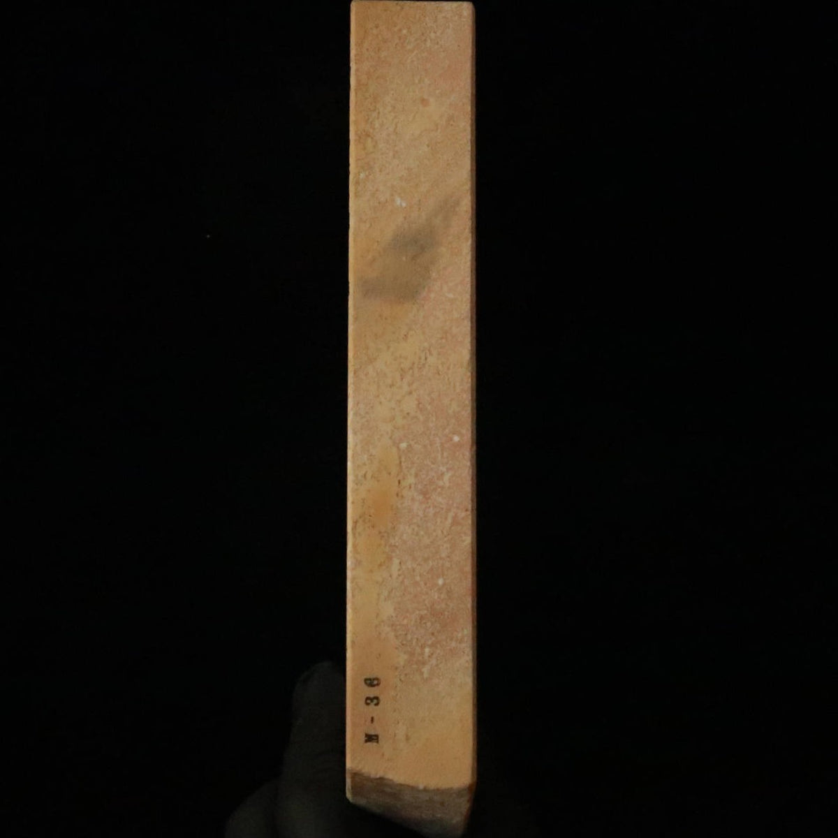 Miotsukushihime – Pedra de amolar natural Iyo Meito M36 Sakura – 76×194×29 mm