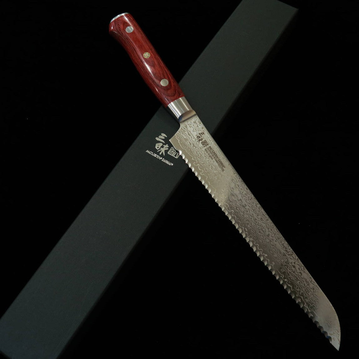 [Novo Clássico] Zanmai MCUSTA ZANMAI Classic Pro 3 Guren Faca para pão (160/230mm)