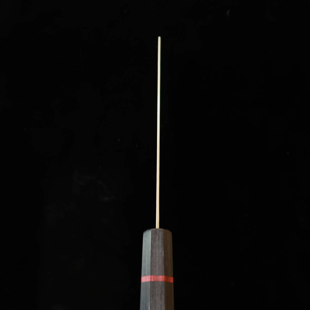 KUNPEI Nakiri Kokuryū VG1 Damas martelé Manche octogonal en fer rouge (165 mm)