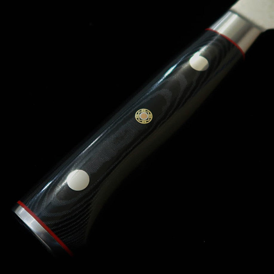 [Novo Clássico] MCUSTA ZANMAI Classic Pro 3 Damasco Zebra Santoku (180mm)