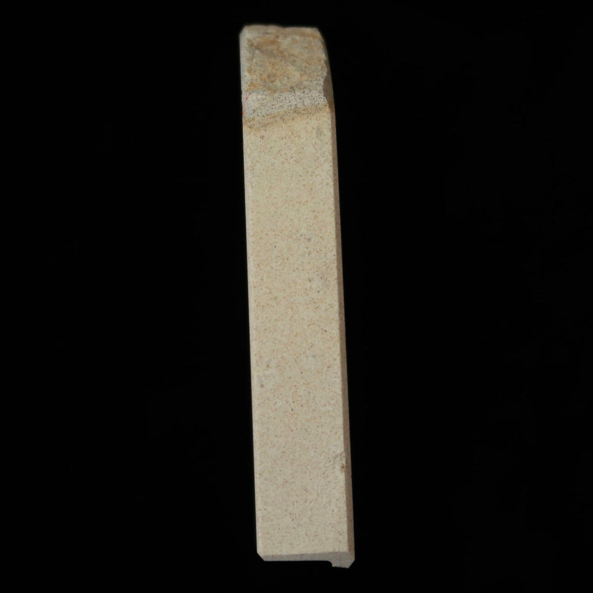 Miotsukushihime pedra de amolar natural Iyo Meito M41, “Kokuzo Shiro”, 99×167×26 mm