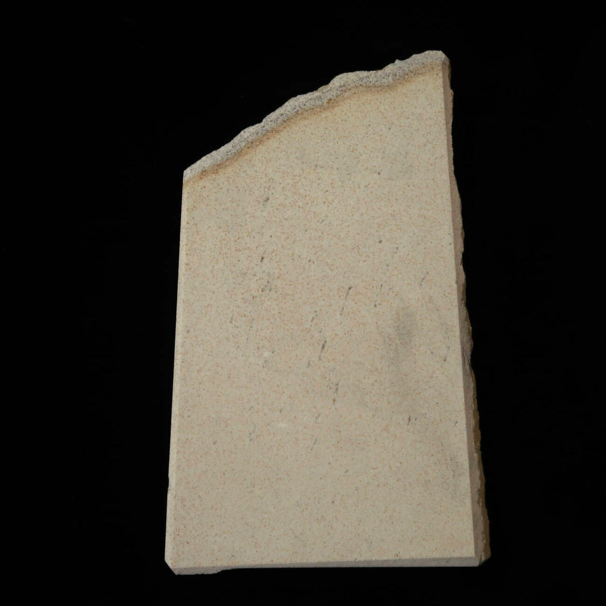 Miotsukushihime pedra de amolar natural Iyo Meito M41, “Kokuzo Shiro”, 99×167×26 mm