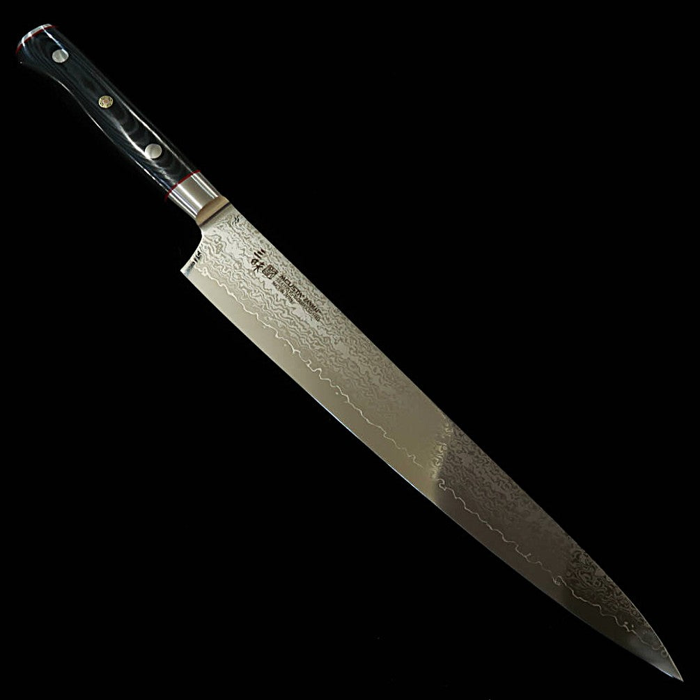 【Novo Clássico】MCUSTA ZANMAI Classic Pro 3 Damascus Zebra Sujihiki (240/270mm)