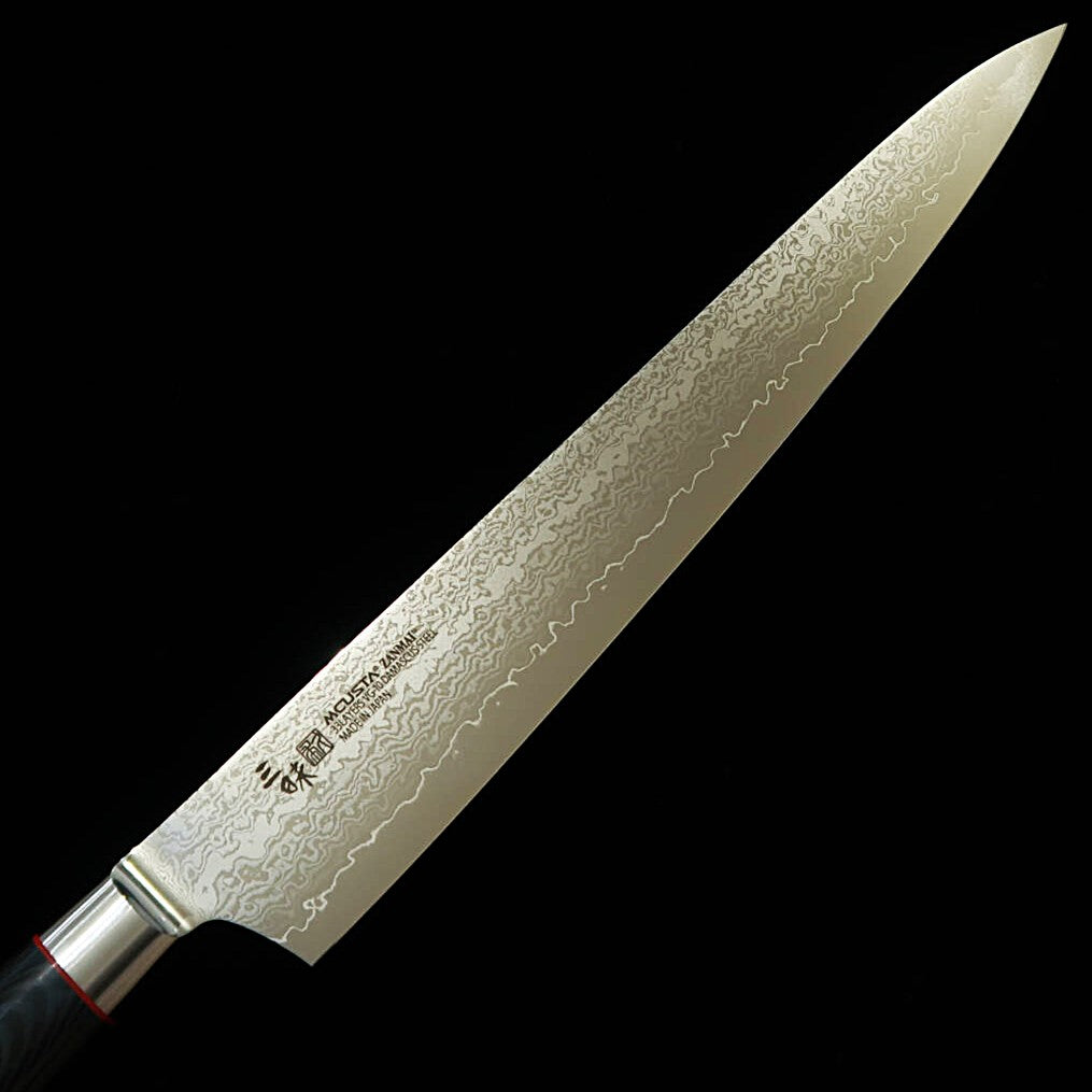 【Novo Clássico】MCUSTA ZANMAI Classic Pro 3 Damascus Zebra Sujihiki (240/270mm)