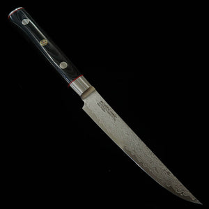 [New Standard] ZANMAI Classic Pro 3 Damascus Zebra Steak Knife (115mm)