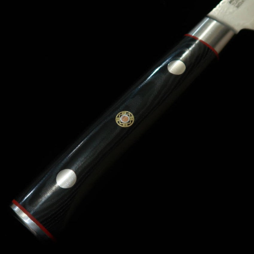 [New Standard] ZANMAI Classic Pro 3 Damascus Zebra Steak Knife (115mm)