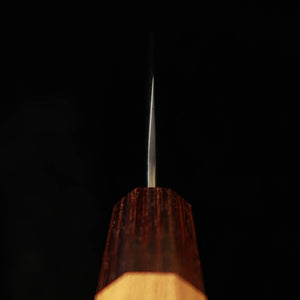 Miura MIURA bunka Gingami #3, acabado martillado, damasco, mango de zelkova (170 mm)
