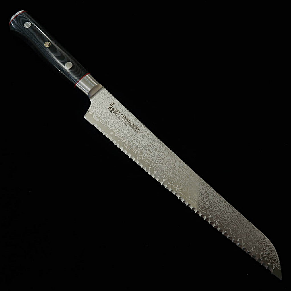 [Nouveau classique] Zanmai MCUSTA ZANMAI Classic Pro 3 Damas Zebra Couteau à pain (160/230 mm)