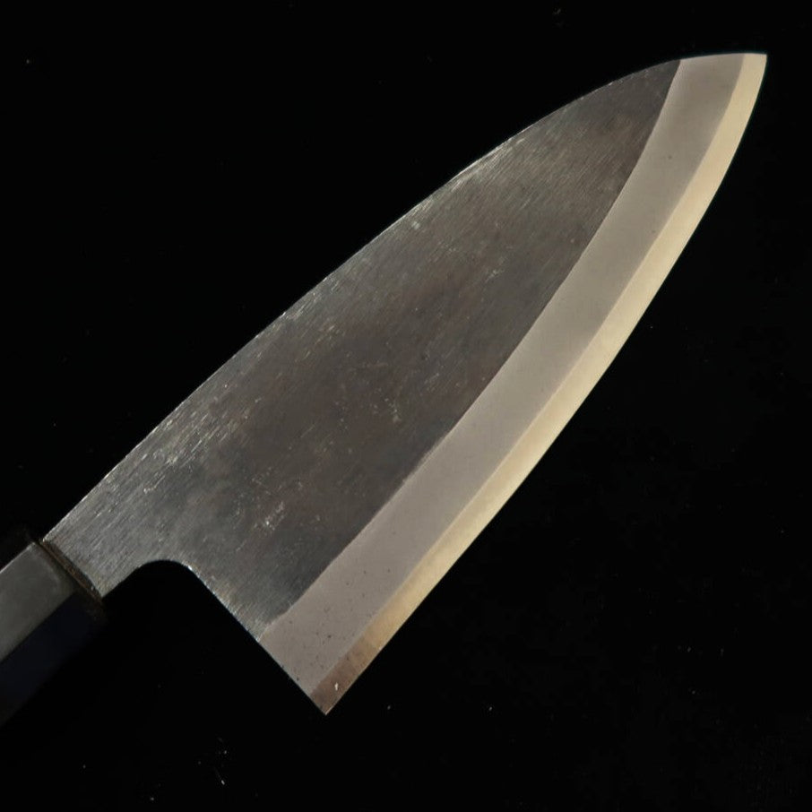 三浦MIURA 小出刃 白紙二号 黒打ち メープル水牛柄（150mm）