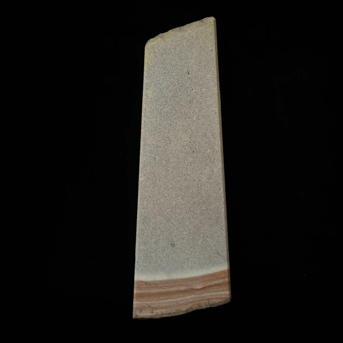 Miotsukushihime Pedra de amolar natural Iyo Meito M46 Kokuzo Kuro 76×214×27 mm