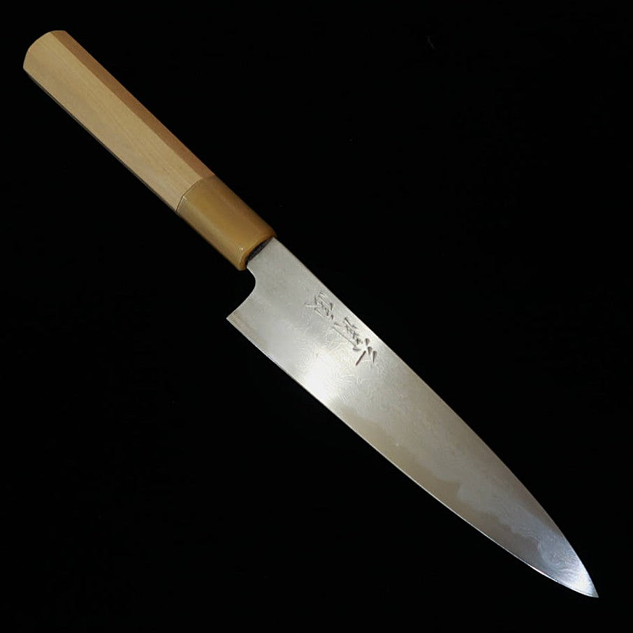 Miura Itadaki, por Yoshikazu Tanaka, petty, aço Aogami #1, damasco, cabo octogonal em magnólia (150 mm)
